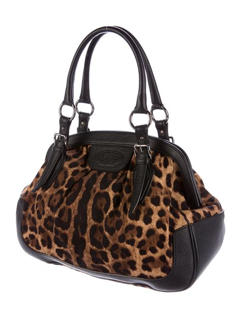 dolce and gabbana animal print bag|dolce gabbana totes.